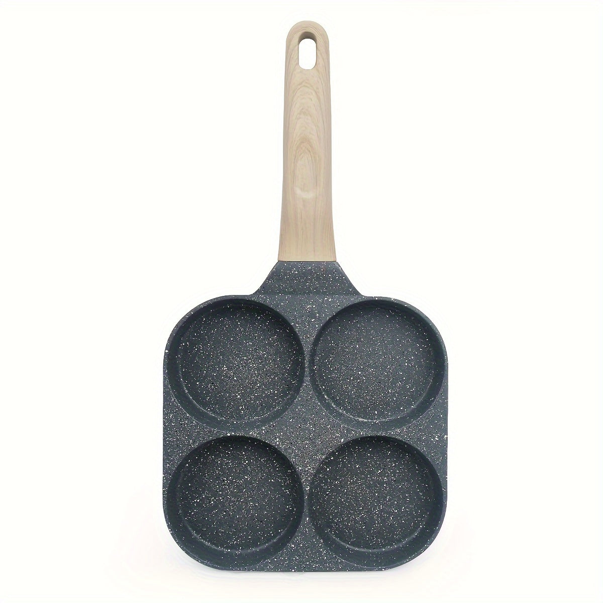 Multipurpose Non-Stick Aluminum Cookware Pan with 4 Compartments for Breakfast