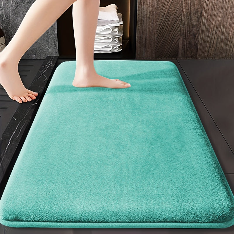 Ultra Soft Non-Slip Bath Mat with Absorbent Material for Bathroom Decor