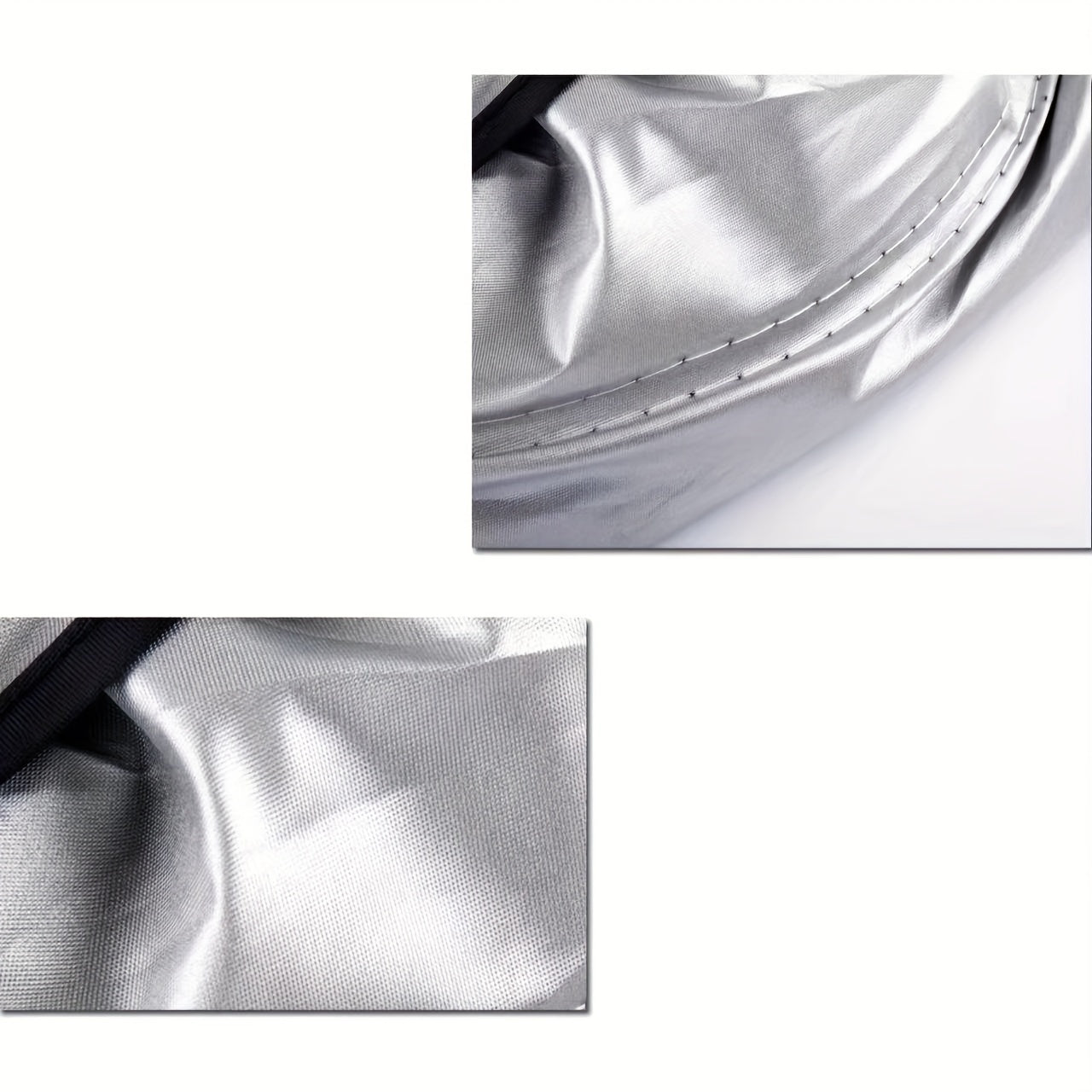 Front Vehicle Sunshade UV Heat Blocker Fits Sedans SUVs Trucks