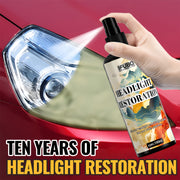 Kit de restauración de lentes de faros de coche universal, removedor de oxidación y pulido
