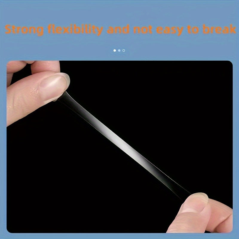 100 Clear Reusable Mounting Stickers for Pictures Balloons Posters