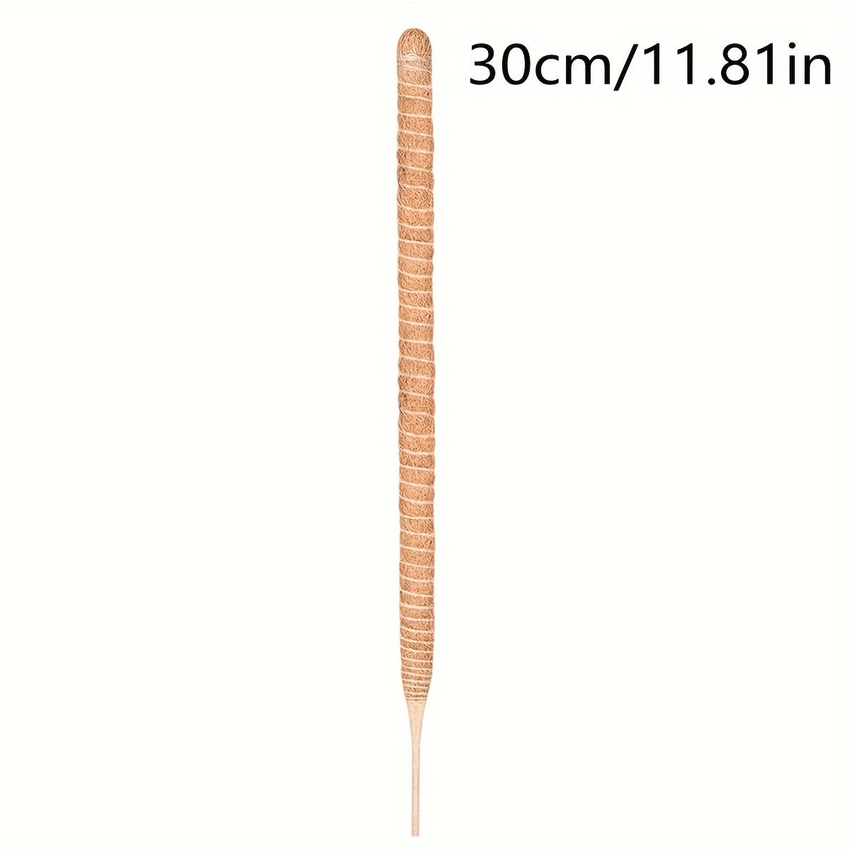 Metal Moss Pole for Monstera Climbing Plants Indoor Support Extension Light Brown