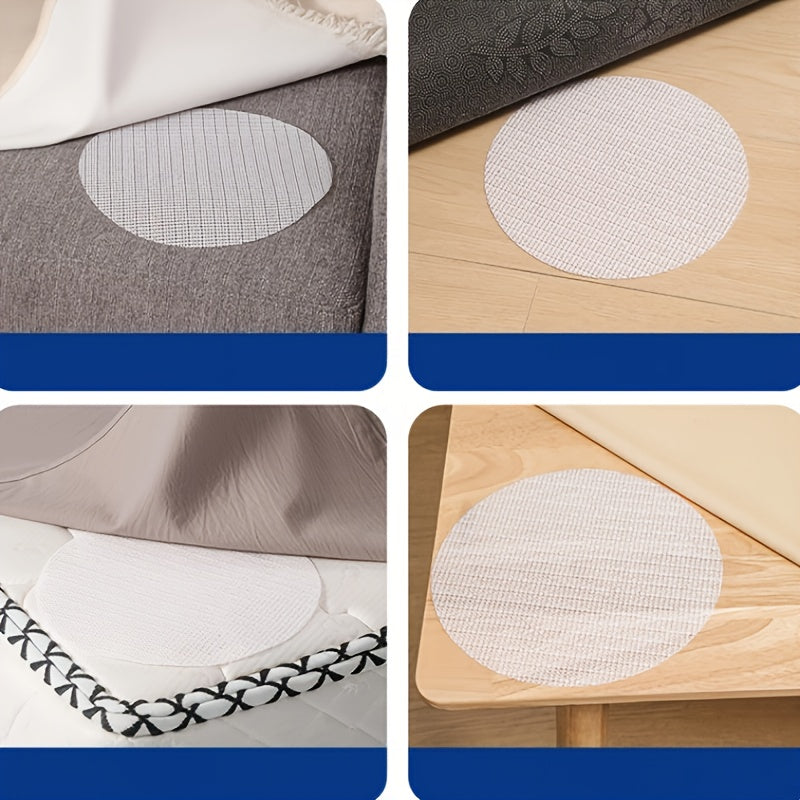 Set of 4 PVC Mesh Sofa Pads for Bed Sheet Movement Prevention