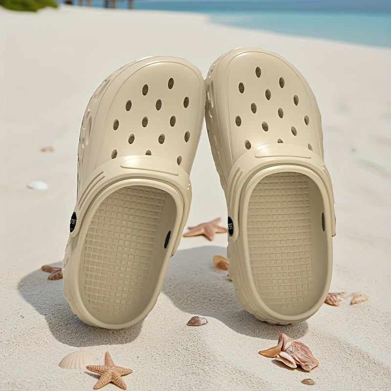 Women Non-Slip Slip-On House Slippers Thick Cushioned EVA Sole Indoor Outdoor