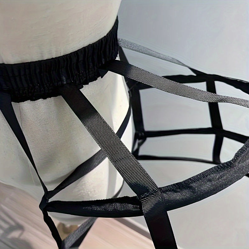 Supportive Three-Tiered Baroque Birdcage Skirt Elegant Art Deco Lolita Skirt for Role-Playing