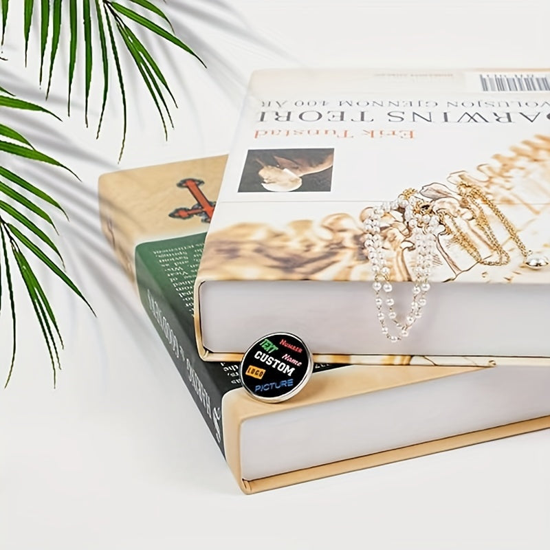 Personalized Enamel Brooches and Badges with Photos for Gifts and Celebrations