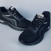 Men's Striped Breathable Running Shoes for Outdoor Activities Casual Sports