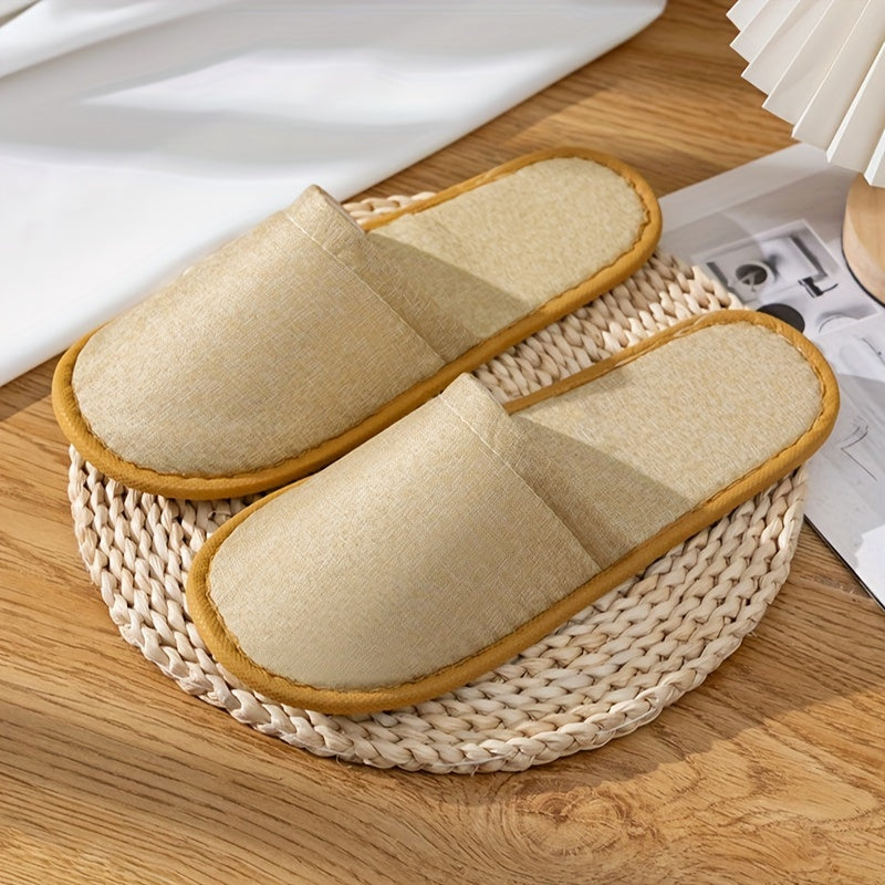 Disposable Boro Headband Edge Covering Visitor Party Camping Hotel Travel Slippers