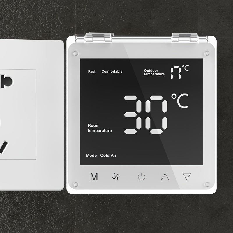 Waterproof Touch-Sensitive Switch Cover for Air Conditioner and Bathroom Fan