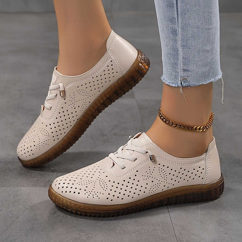 Women's Slip-On Flats Loafers Mules Casual Shoes in Leather