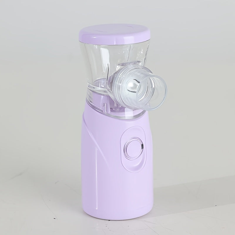Portable USB Rechargeable Face Humidifier with 400mAh Battery Compact Travel Quiet