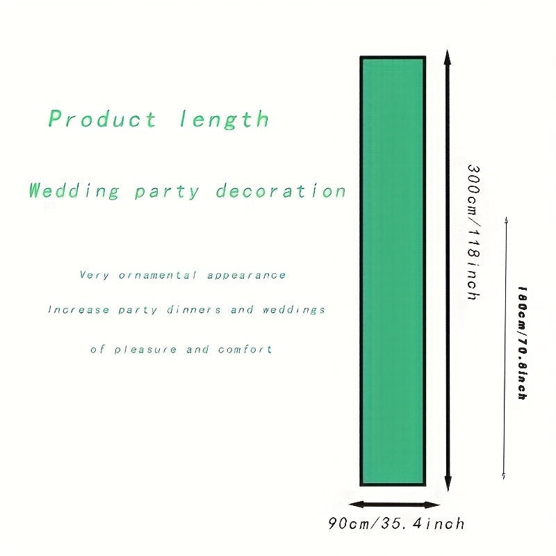 Boho Style Cheesecloth Table Runner for Weddings, Parties, Home Decor