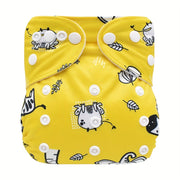 Adjustable Reusable Baby Cloth Diaper for Boys and Girls with No Insert Needed