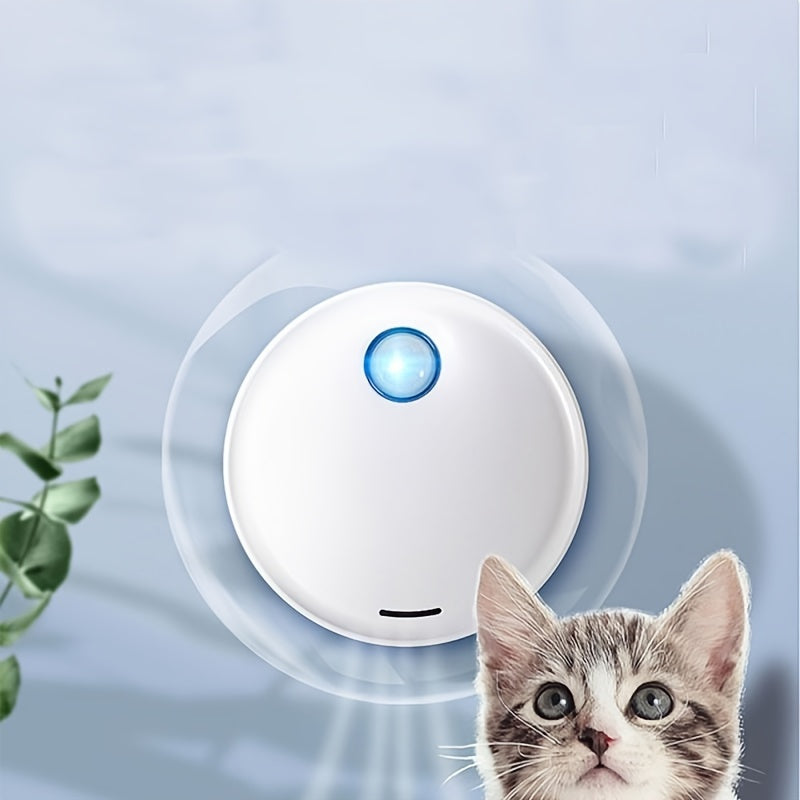 Cat Odor Purifier for Litter Boxes Smart Device with 24-Hour Monitoring Pet-Friendly Sensor Light