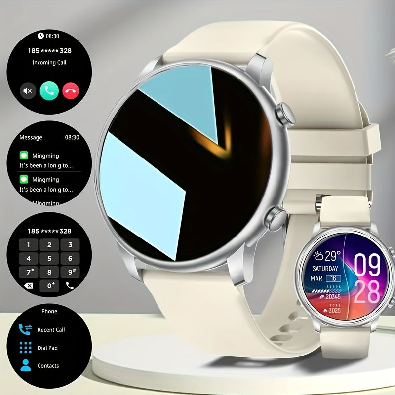 Новые смарт-часы с беспроводной связью, спортивной фитнес-функцией, голосом ИИ, более 100 спортивными режимами для мужчин и женщин.
