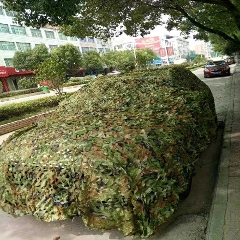 Camouflage Hunting Backstop Net and Ghillie Suit Curtains for Camping and Outdoor Activities