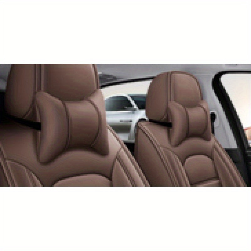 Car Seat Cover Set for 5-Seater Ice Slip Fiber PU All-Season Protection