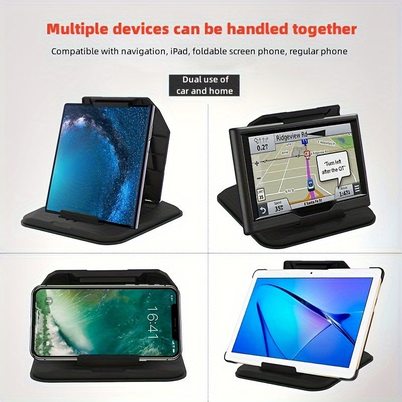 Soporte universal para coche para teléfono y tableta, soporte multifuncional, compatible con consola central