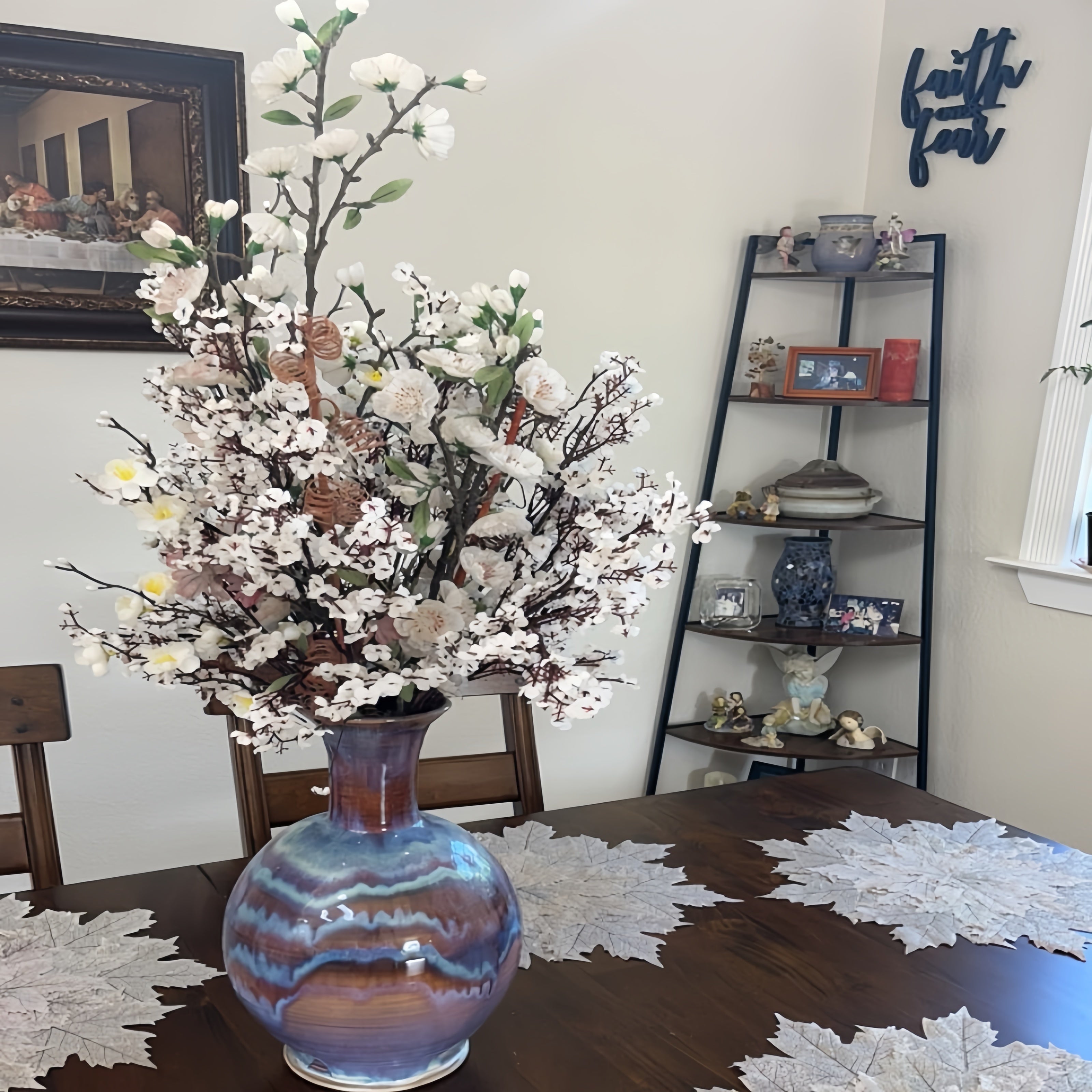 Nikohlar, uy bezaklari va partiyalar uchun 10 ta shoxli sun'iy chaqaloq nafasidan buket