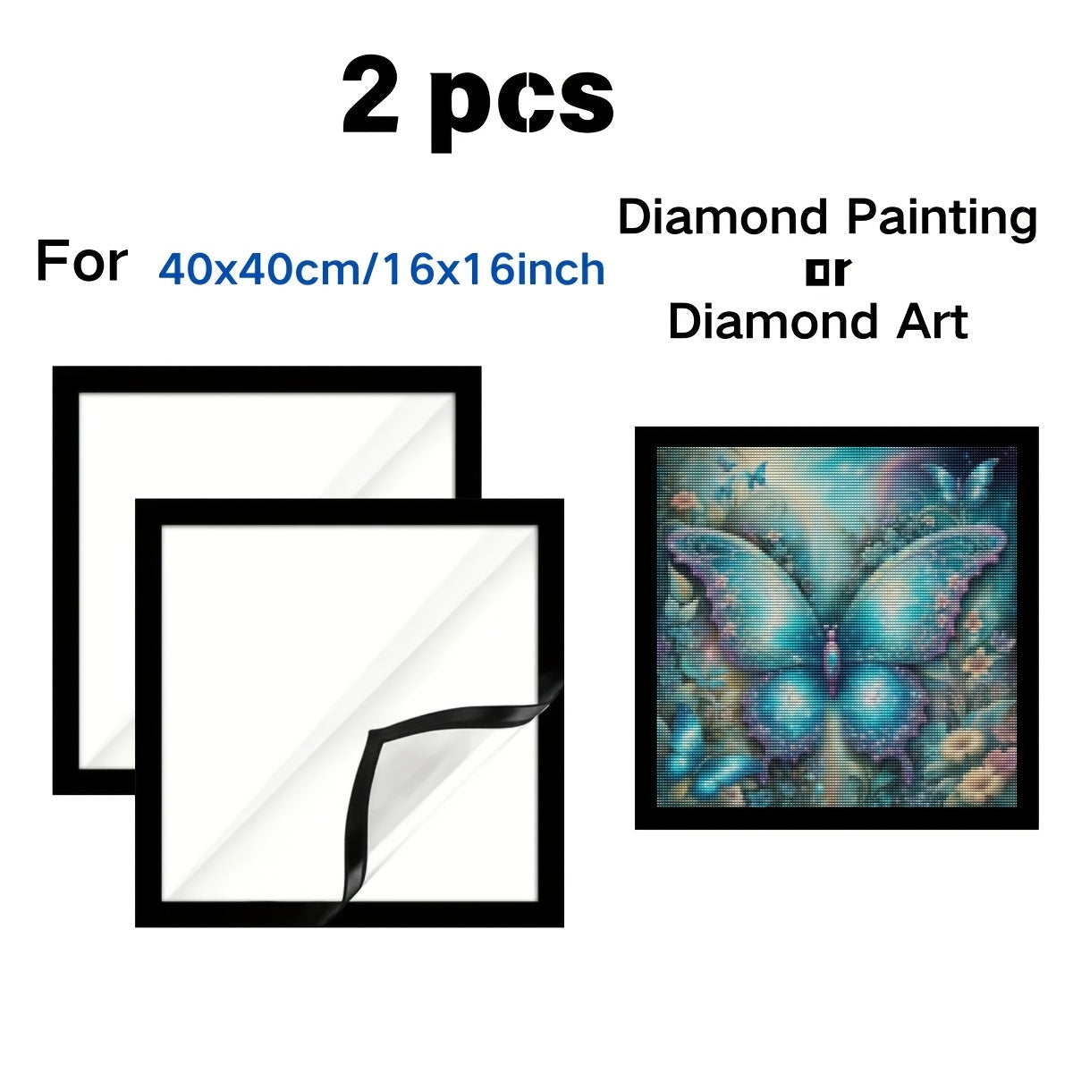 Рамки для фотографий с алмазной живописью для 6 дюймов и 8x12 дюймов 20x30 см 12x12 дюймов 30x30 см 12x16 дюймов 30x40 см 16x16 дюймов 40x40 см настенное искусство