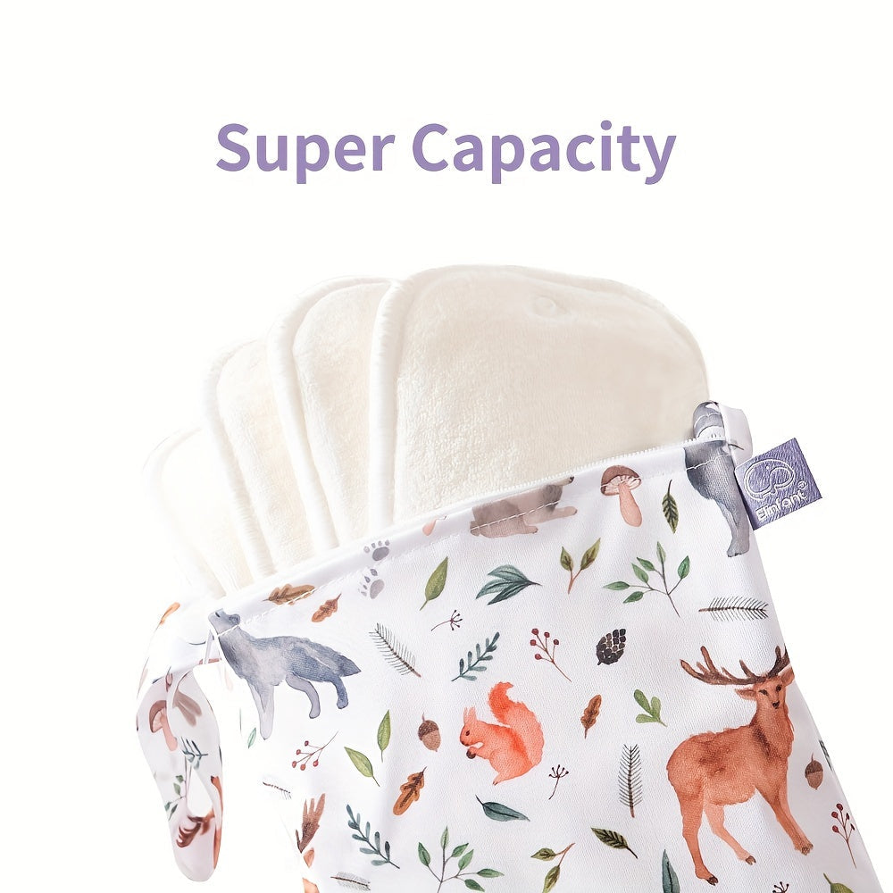 Waterproof Diaper Bag Set for Babies and Toddlers, 2-Piece Gift for Christmas Halloween Thanksgiving