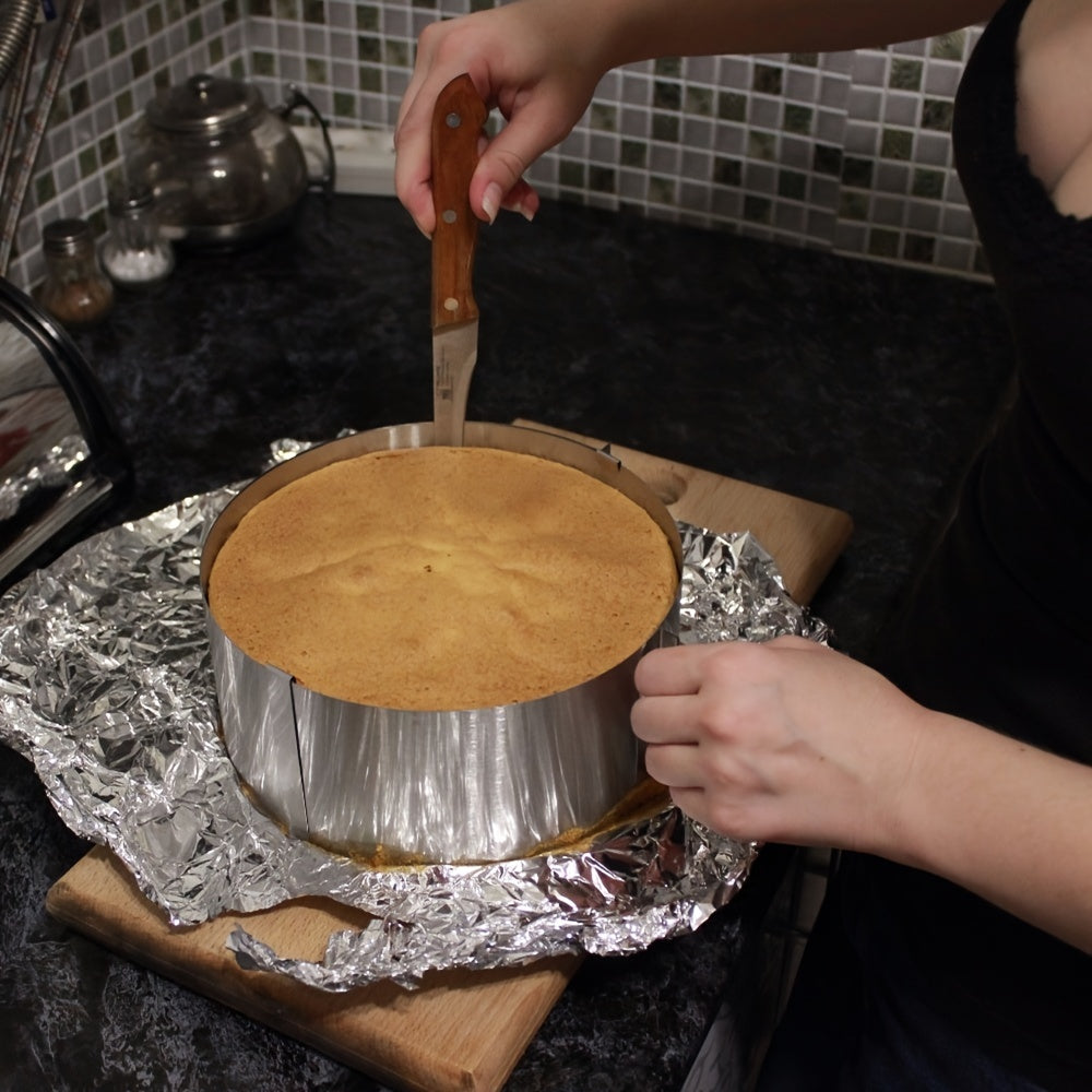 Adjustable Stainless Steel Mousse Ring for 6-12 Inch Round Cake Mold