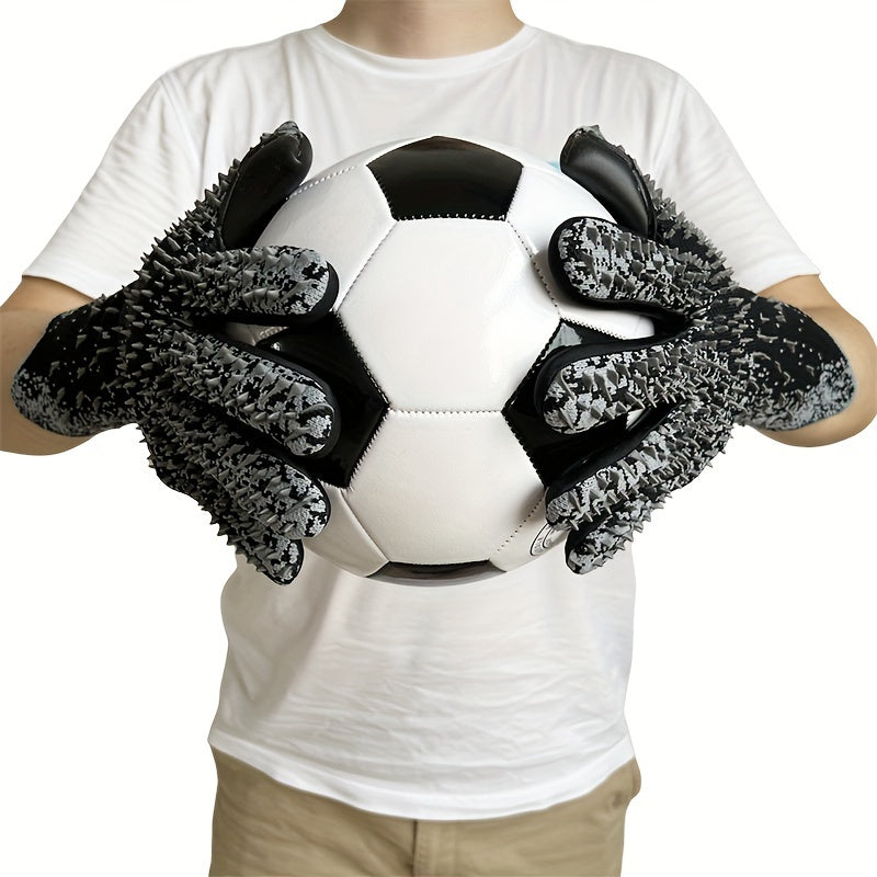 Soccer Goalkeeper Gloves for Men Women Youth with Giga Latex 4mm Grip Palm Protection Size 6-10
