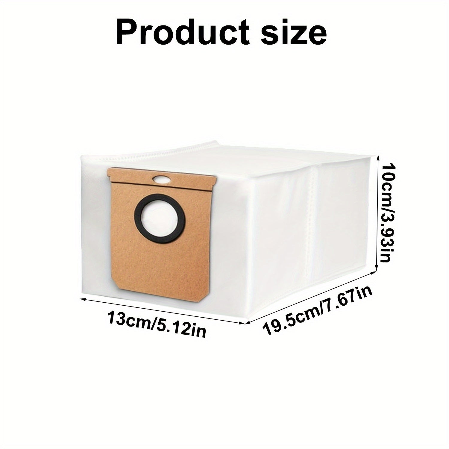 5 ta Premium vakuum changyutgich tozalash sumkasi 2.5L yuqori samaradorlik bilan L60 H9+ uchun almashtirish