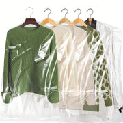 Plastic Garment Bags for Dry Cleaning 50 Pack 59.94 x 89.92 cm Dustproof Cover