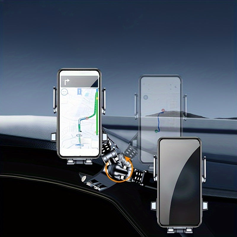 Universal ABS Dashboard Phone Mount Anti-Shake Support Bracket for Auto Navigation