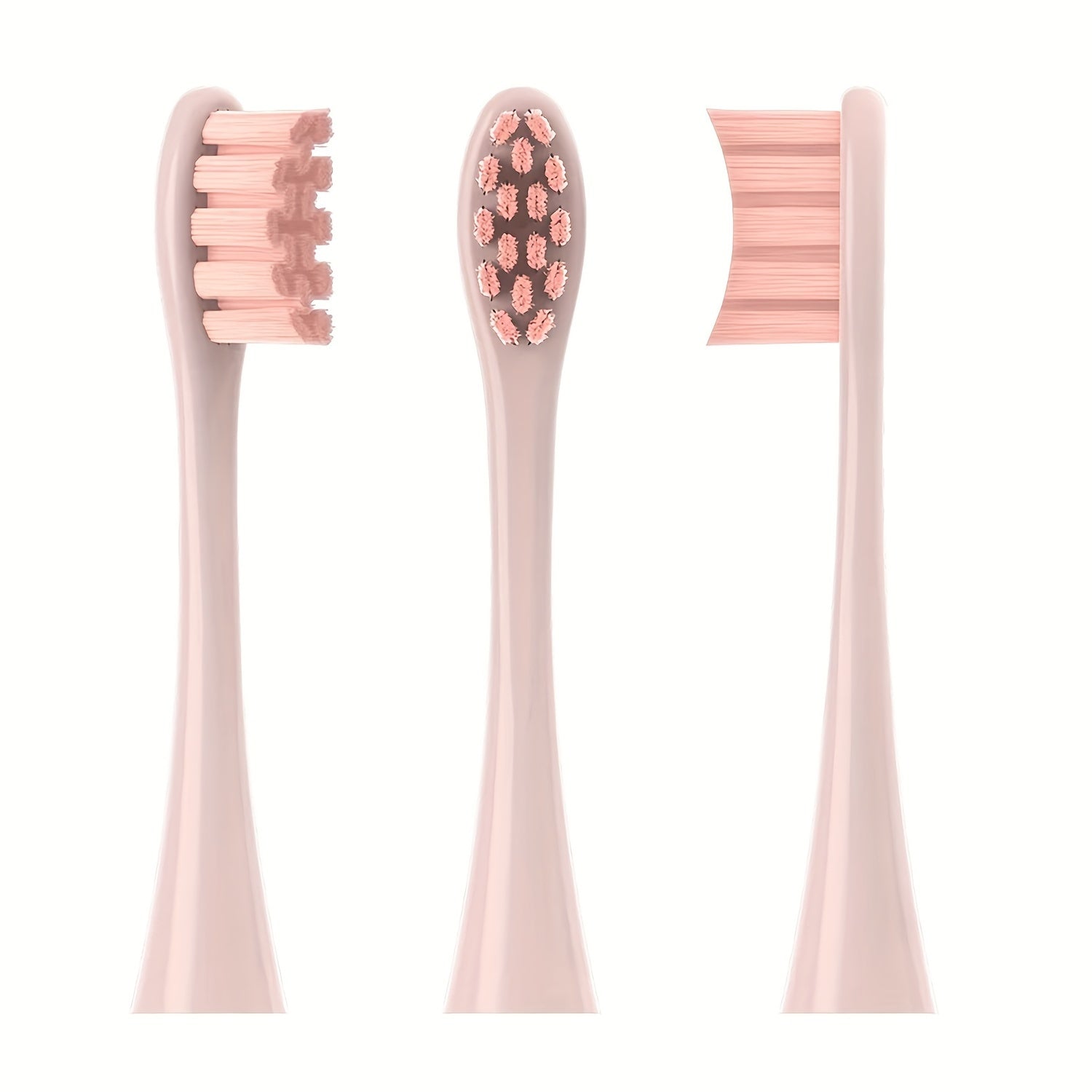 4pcs Replacement Brush Heads Soft Blue Green Sonic Electric Toothbrush Nozzles