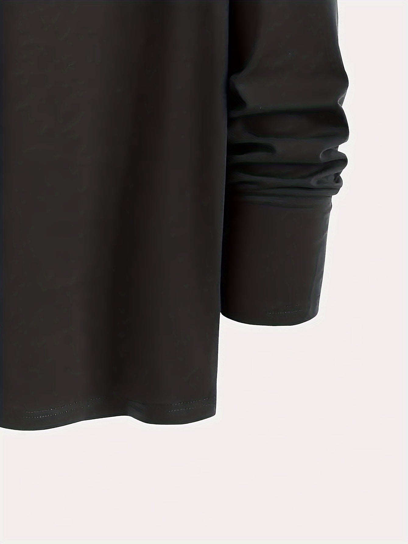 Мужская футболка с длинным рукавом и круглым вырезом большого размера с горным принтом, дышащий полиэстер, повседневная