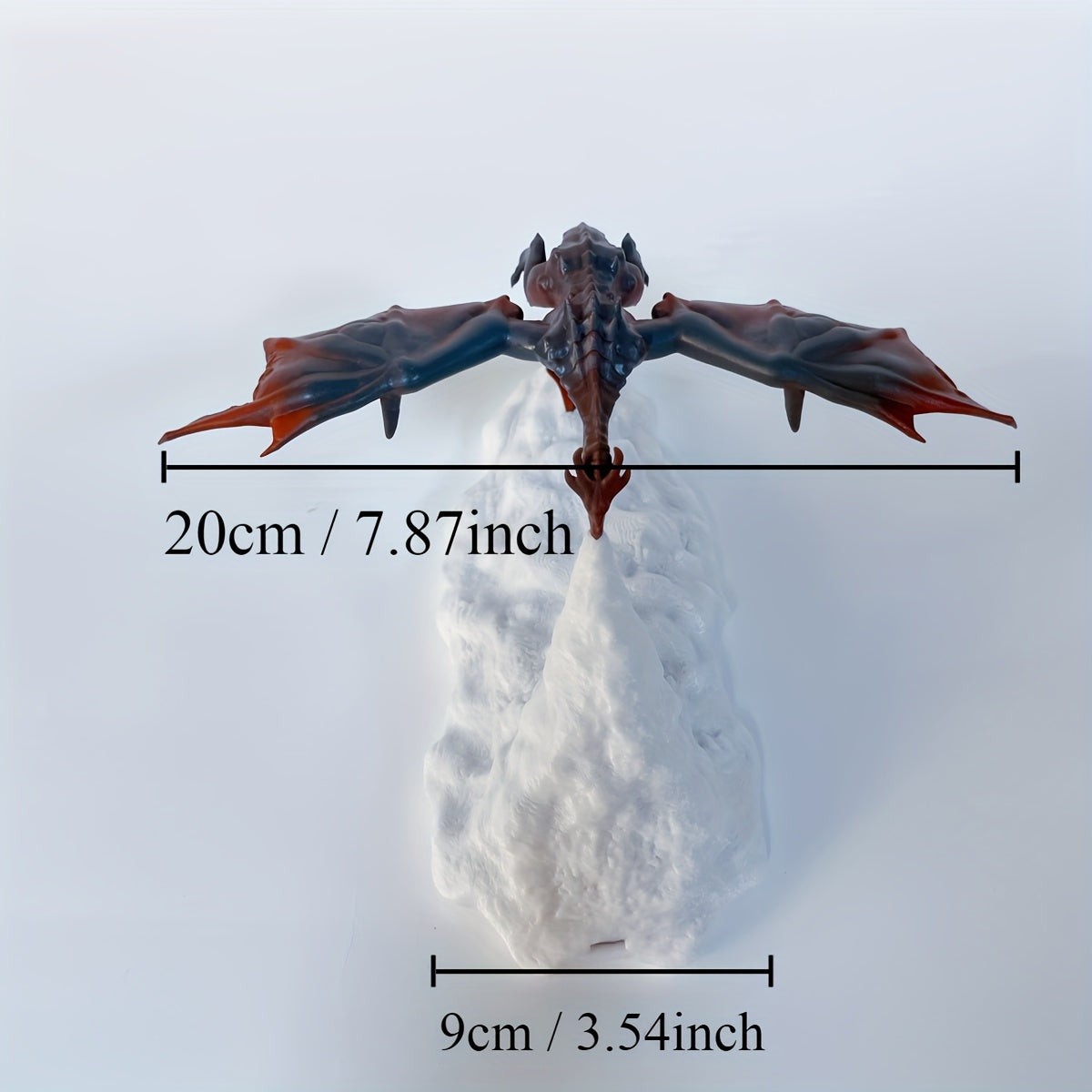 3D Printed Volcano Dragon Night Light for Bedroom or Office