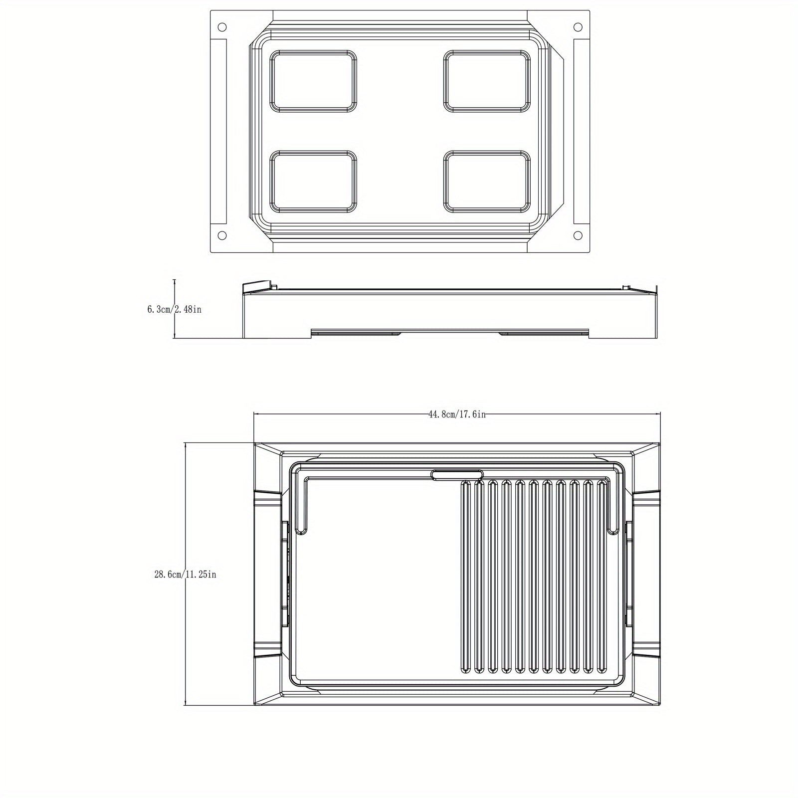 Non-Stick Teppanyaki Grill Pan Electric Griddle for Home Baking BBQ European Plug