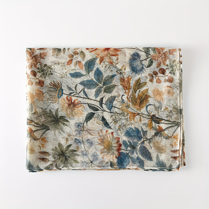 Yengil Boho Chic Bali ipi sharfini qatlamlash yoki sharf sifatida o'rash uchun