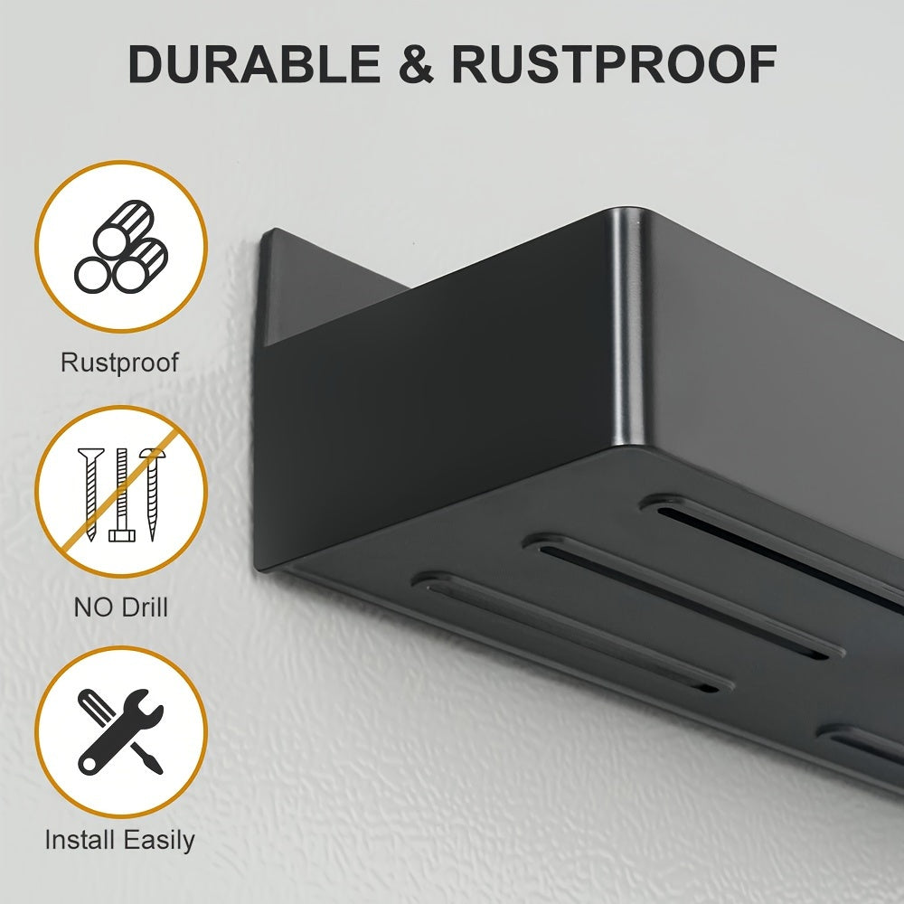 4PCS Large Capacity Magnetic Spice Holders Wall Mount Storage Rack Kitchen Organizer