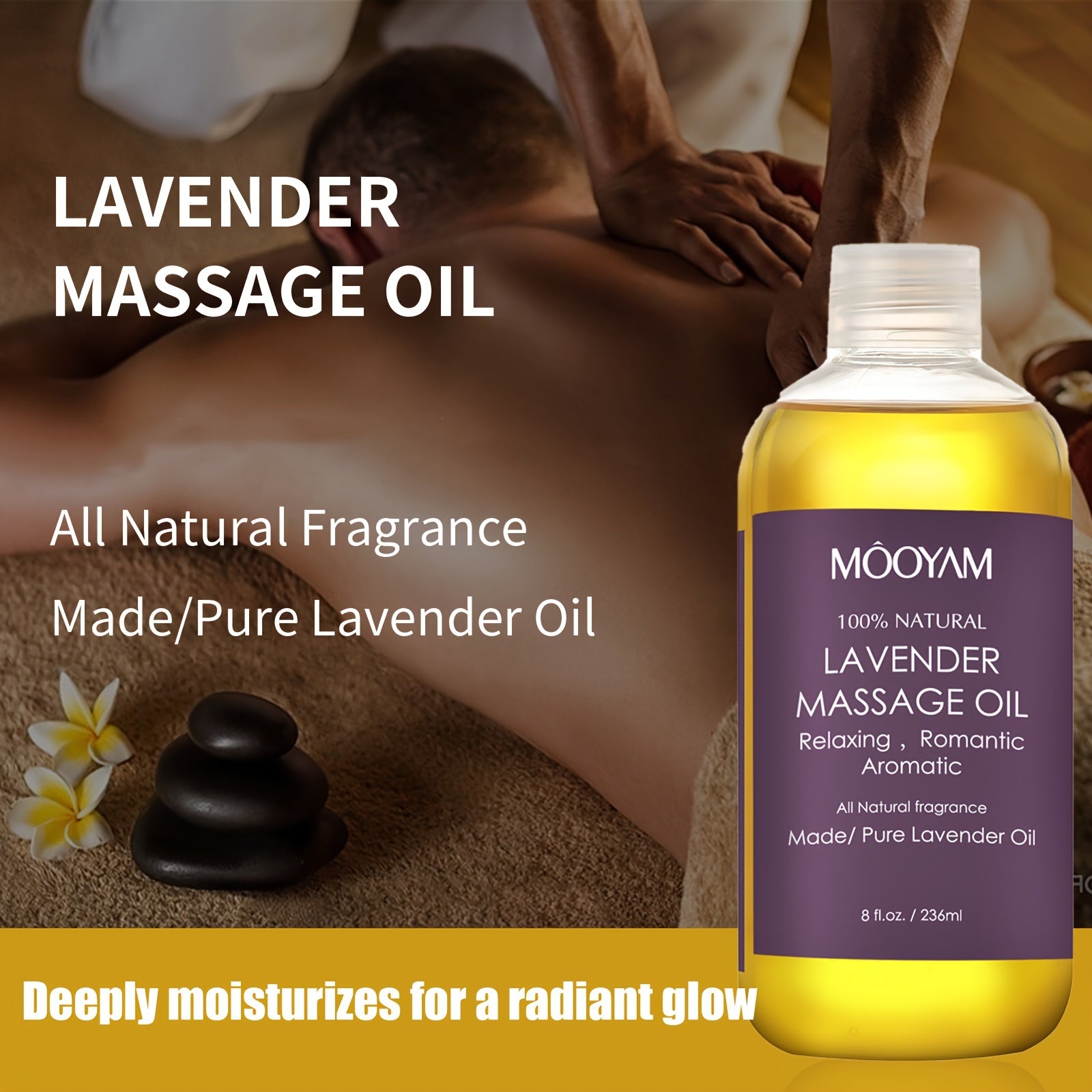 Natural Lavender Essential Oil for Moisturizing Skin Unisex All Skin Types Hypoallergenic