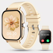 Full Touch Screen Smartwatch with Customizable Dial Fitness Tracker Music Player Multiple Sports Modes