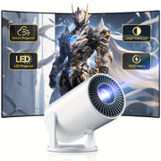 Mini Portable White Projector 1080P Support USB AV SD Laptop 3D Remote