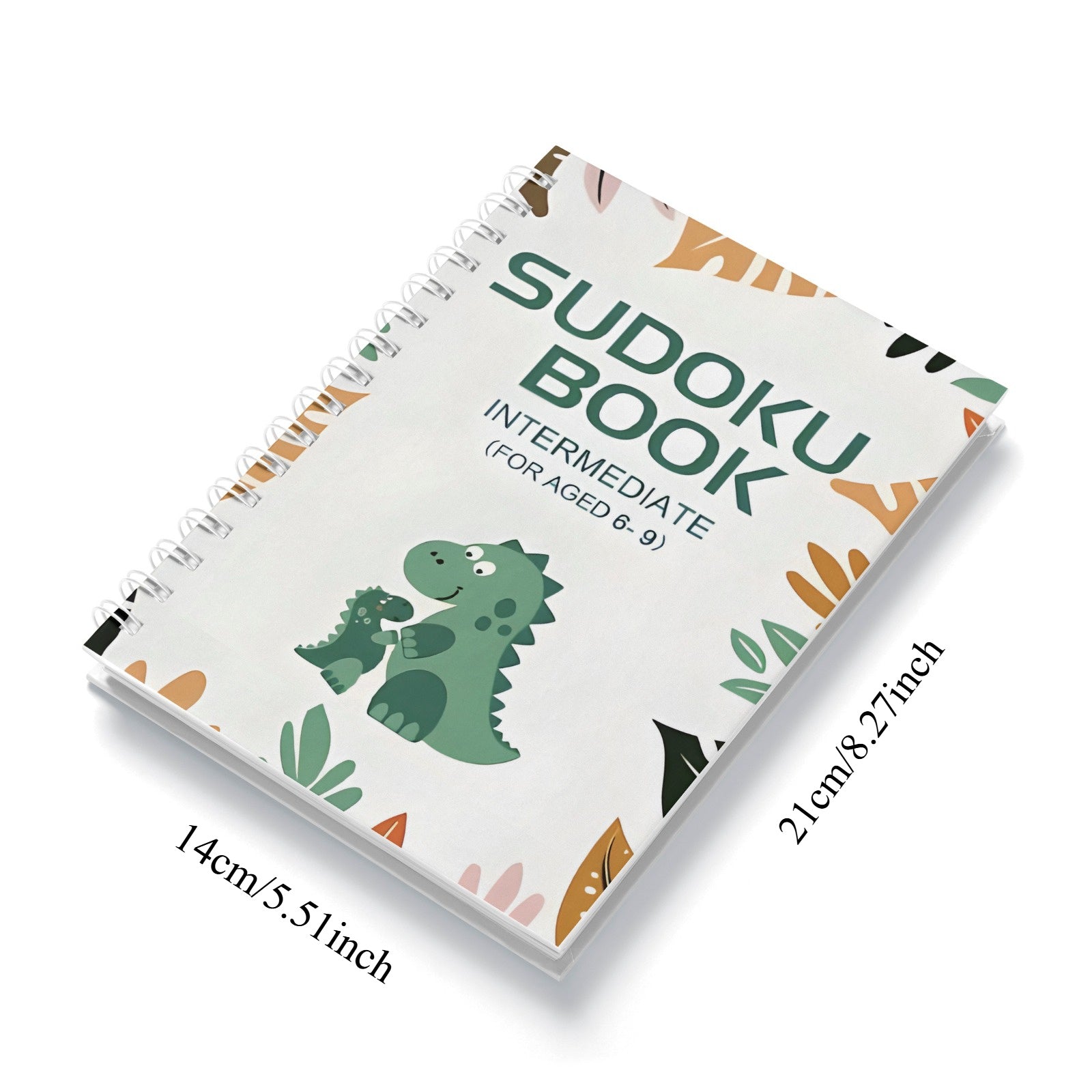 Sudoku Puzzle Book for Kids Ages 6-9 Intermediate Brain Teasers English 2024 Edition