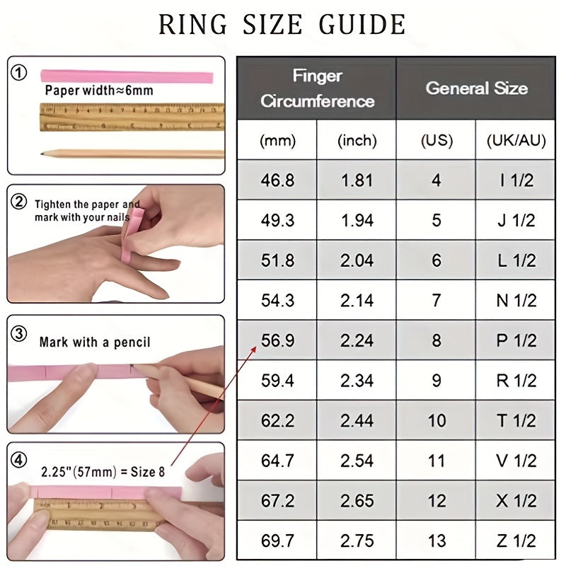 Sterling Silver Solitaire Ring with Zirconia in Silver or Gold Finish for Women