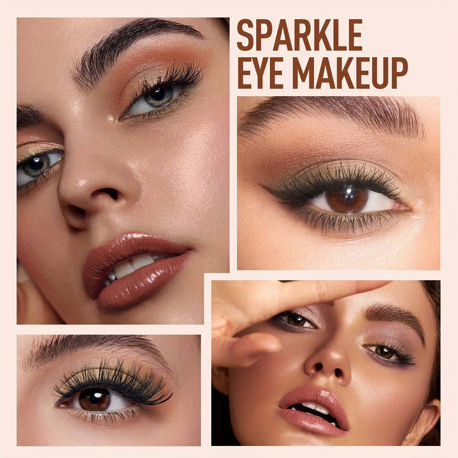 Lápiz de sombra de ojos monocromático con brillo para mujer, resistente al agua, acabado brillante, maquillaje de ojos de alta luminosidad