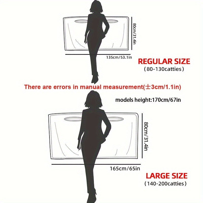 1 dona Qiziqarli Kamon Yumshoq Dush Yubkasi Ayollar uchun, Cho'miladigan Sochiq, Cho'ntakli, Uy va Sayohat uchun Moslashtiriladigan