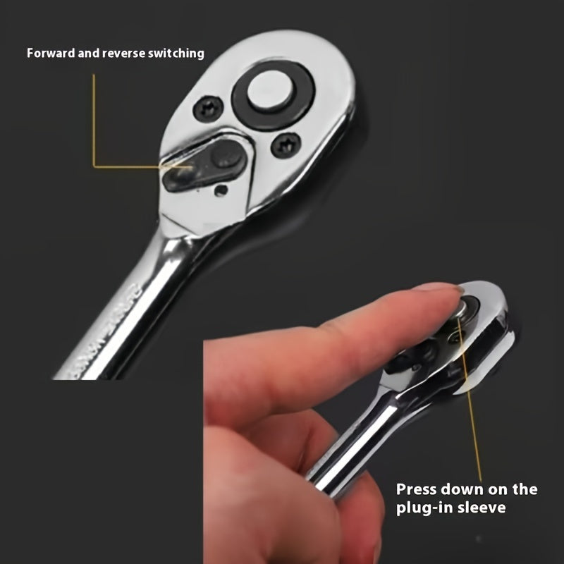 Professional Wrench Tool Set 151pcs Car Maintenance Ratchet Sockets