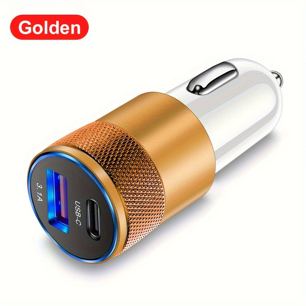 Fast Charging USB PD Car Charger for Xiaomi Huawei Phones