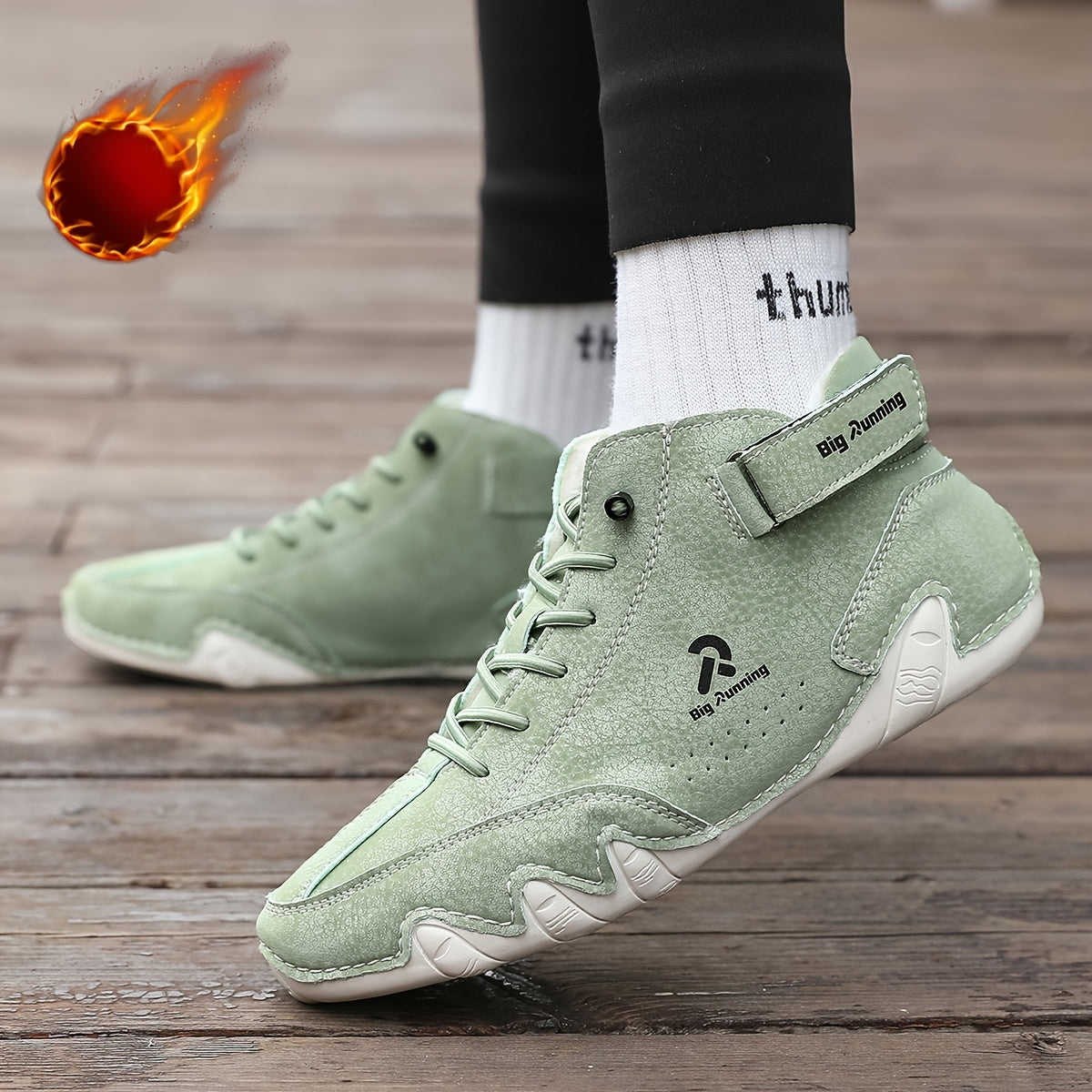 Women’s Winter Ankle Boots Leather Slip-Resistant Rubber Sole Cushioned Insole