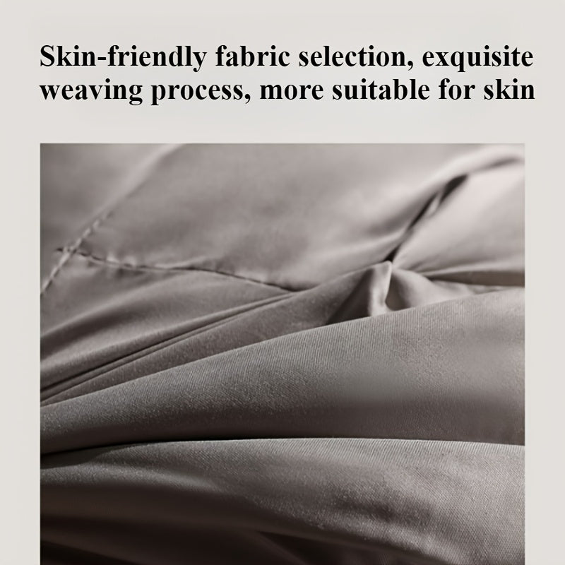 Luxury Pillow 600g Deep Sleep Neck Support Non-Collapsing Satin Cover