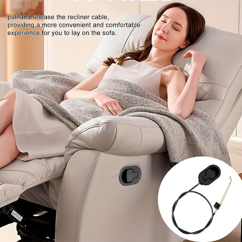 Replacement Folding Sofa Recliner Handle Cable Set for Furniture Repair