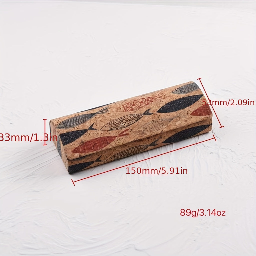 Eyeglasses Case with Magnetic Closure Portable Glasses Protection Accessories