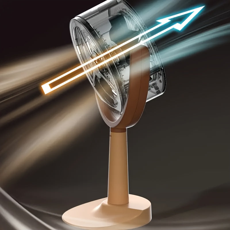 USB va filtrlash bilan pishirish uchun portativ ish stolida tutuvchi tutun chiqaruvchi fan